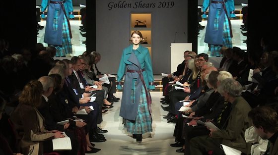Maria Esa's garment at the Golden Shears 2019