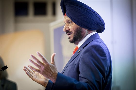 Resham Singh Sandu MBE, Chair of the Leicestershire Sikh Welfare and Cultural Society