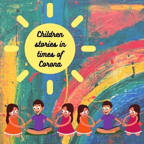 Children stories in times of corona logo