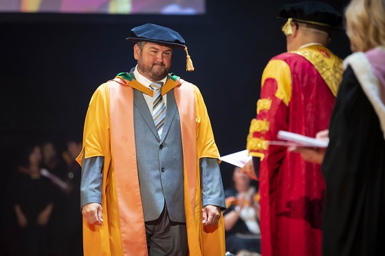 PhD GRAD - receiving award