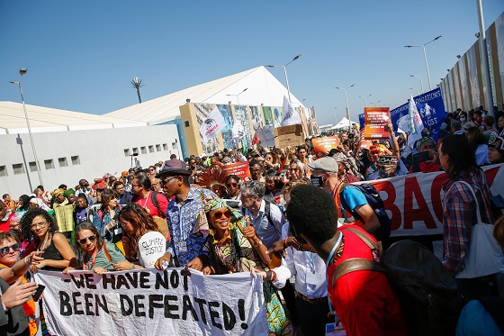 L SAHA COP 27 protest resized
