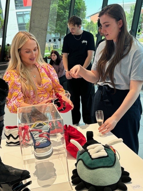 Sophie Perrett and Sophia Webster