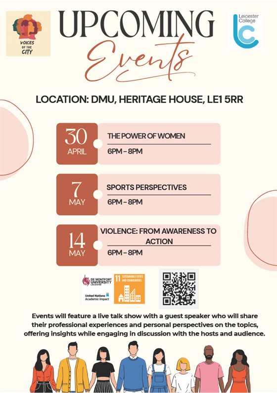 Voices of the city poster