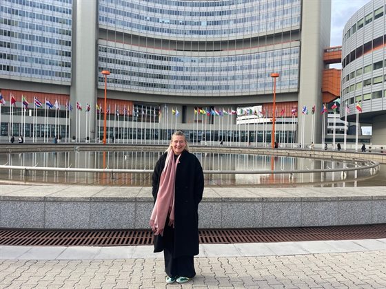 Victoria Knight at the United Nations RESIZE