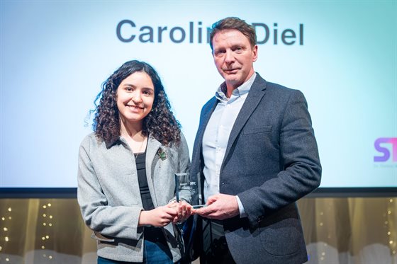 richard Bowden with Carolina Diel