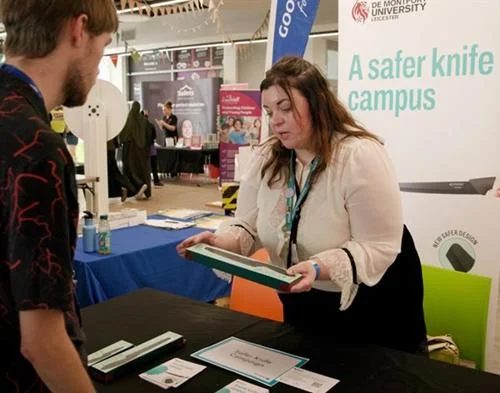 DMU strengthens knife safety campaign by encouraging students to choose safer knives