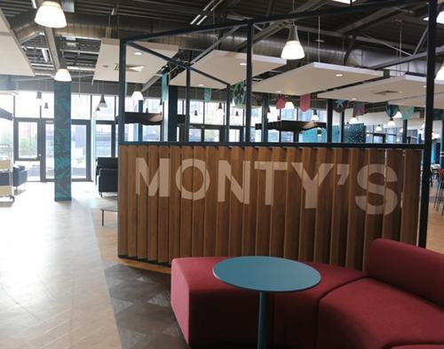 Introducing Monty's – your new campus lounge
