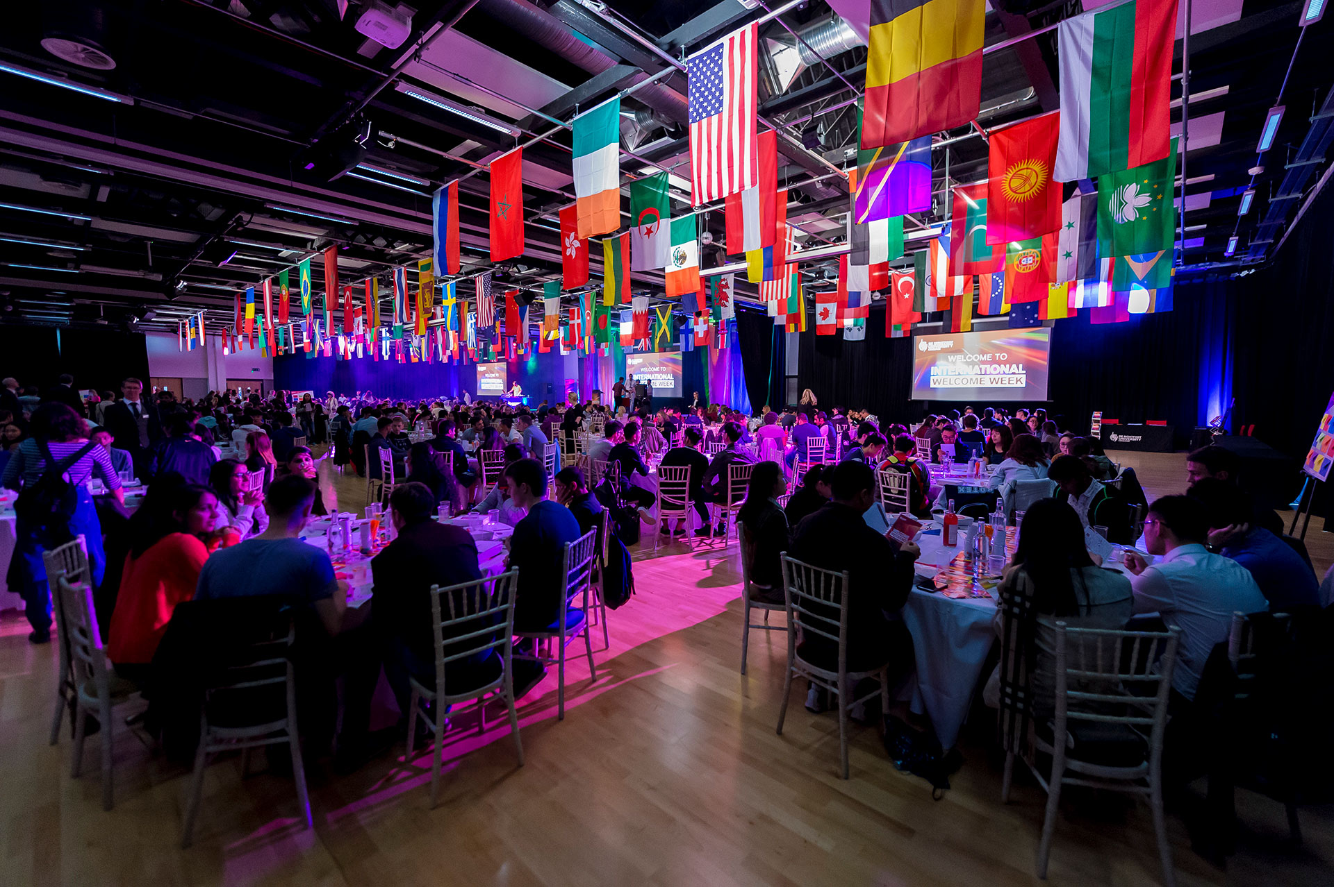 International welcome dinner