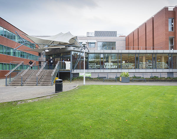 Refurbishment works in the Kimberlin Library