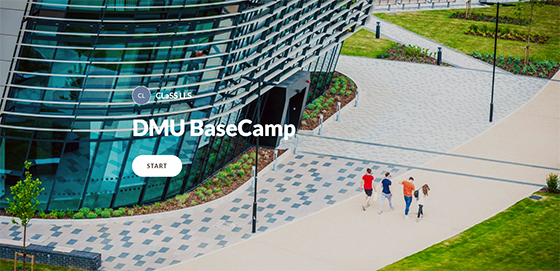Screenshot DMU BaseCamp - Overview