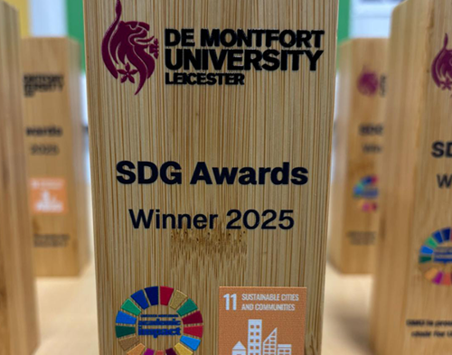 Students and Staff celebrated at DMU SDG event