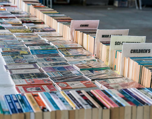 Maker's Market and Book Swap Shop