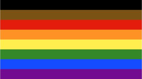DMU - Philadelphias People of Colour Inclusive Flag