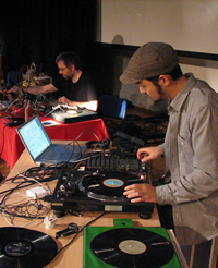 djSniff and JohnRichards performing