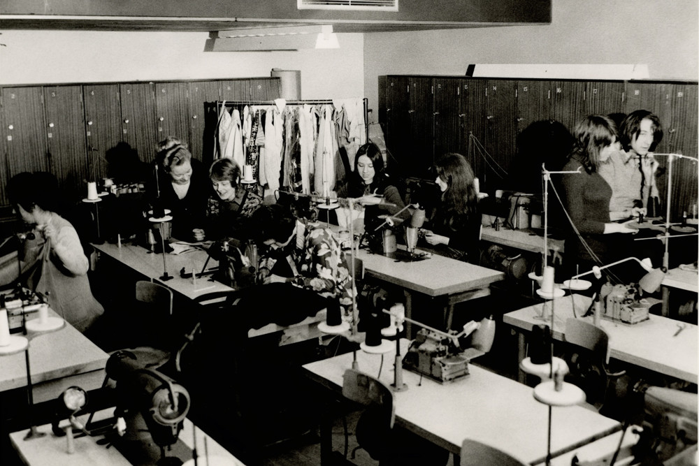 Contour Studio, Leicester Polytechnic, now DMU. ©DMU Special Collections and Archive.