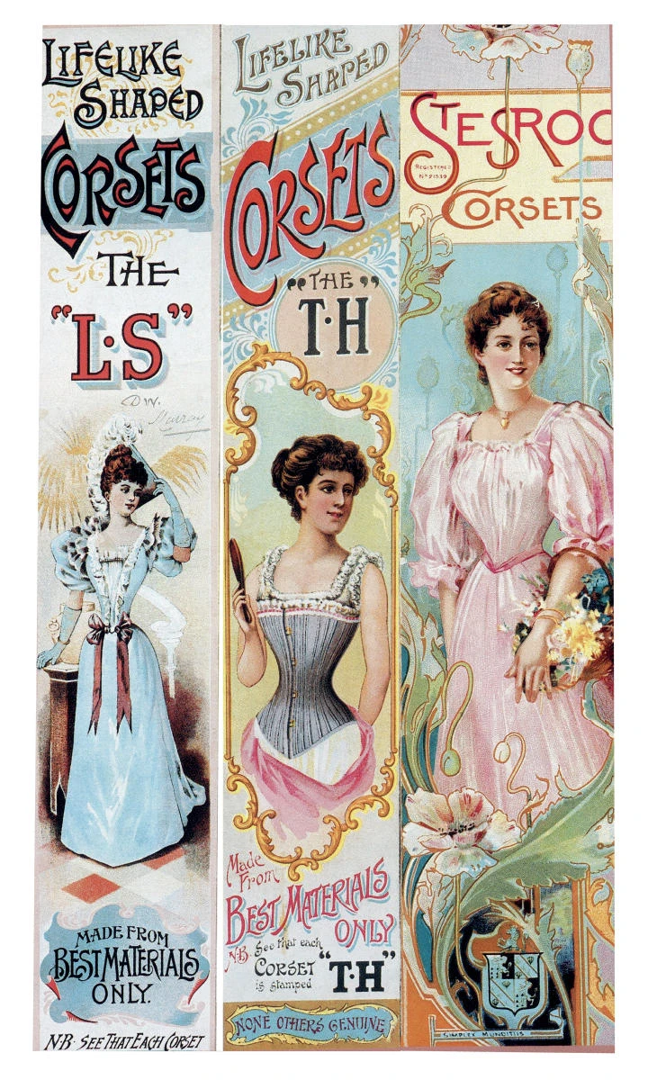 Lifelike Shaped Corsets pattern box covers.
