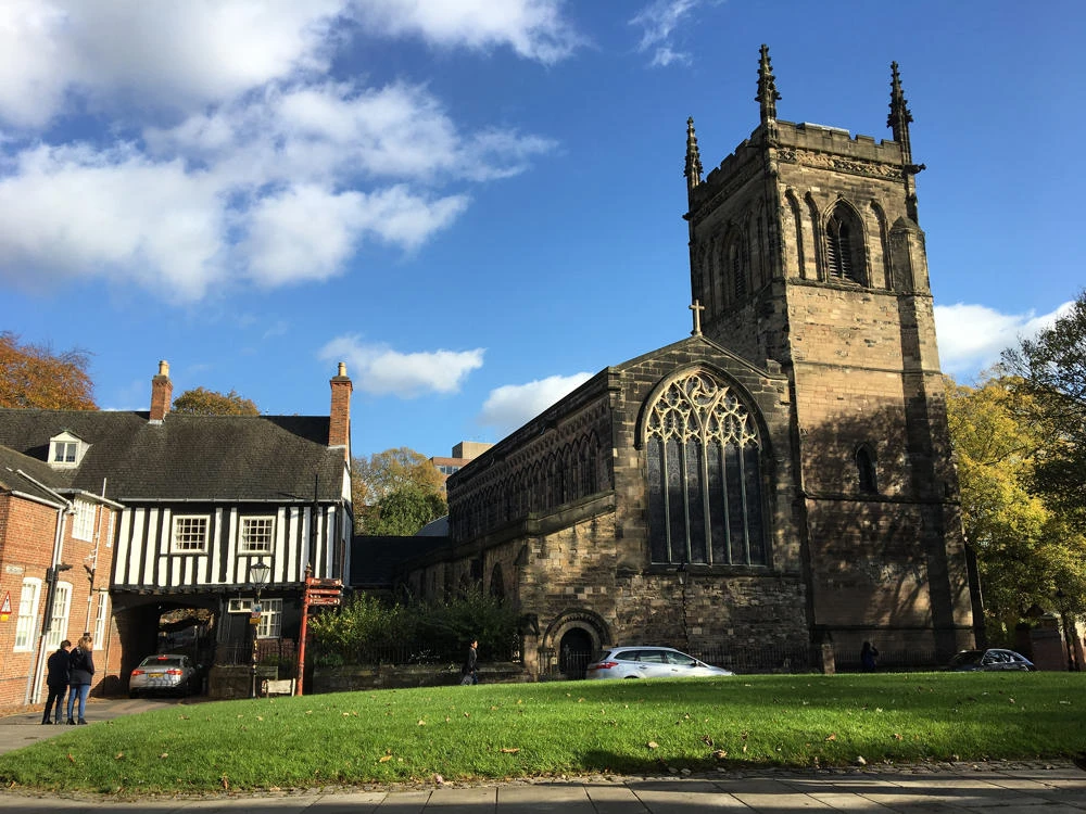 St Mary de Castro church looking east, image credit: DMU Museum