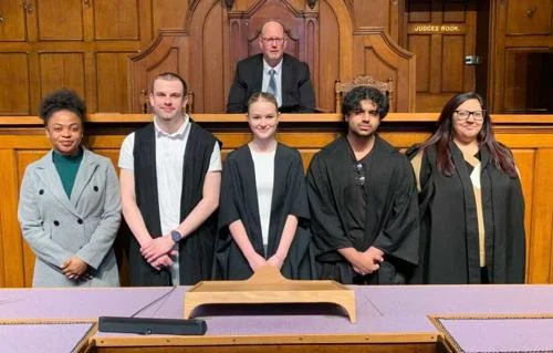 Global Courtroom Clash: Student Prosecutors Secure Victory in International Legal Project