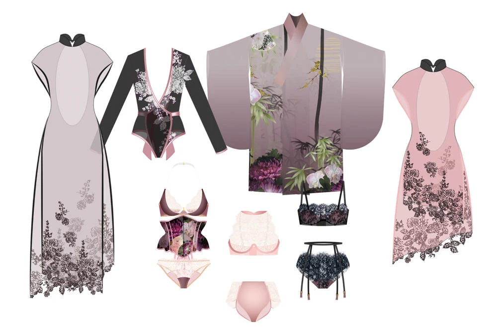 Mollie Falkingham, Moda 2017. ©DMU Special Collections and Archive.