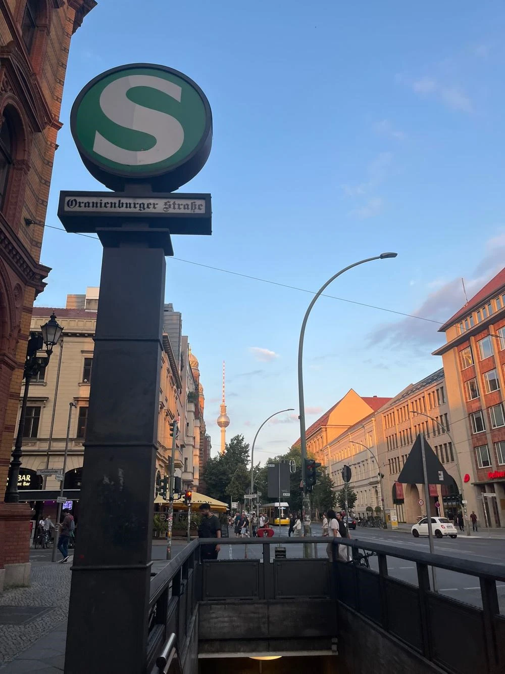 Entrance to the Berlin underground