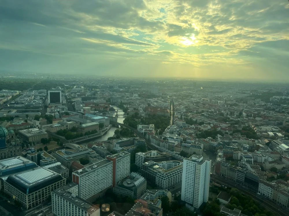 View from the AlexanderPlatz TV tower