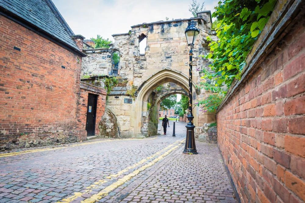 Restrictions on traffic make Castle View a pedestrian priority street