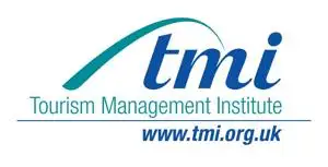 Tourism Management Institute logo featuring the URL tmi.org.uk