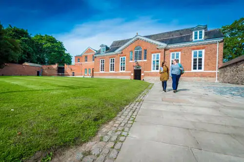 De Montfort University Law School’s courtroom building – originally the Great Hall of Leicester Castle
