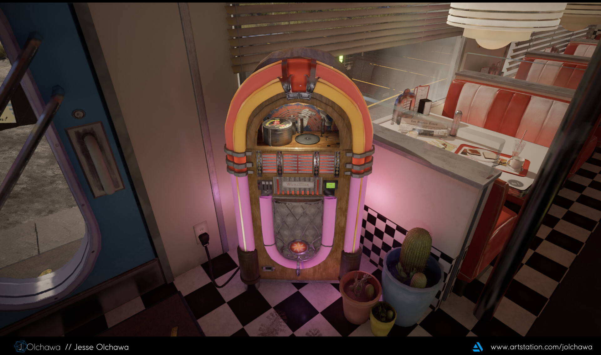 Jesse Olchawa - Wurlitzer 1015 Close Up (Day)