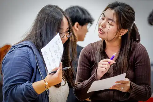 TNE Summer School students 