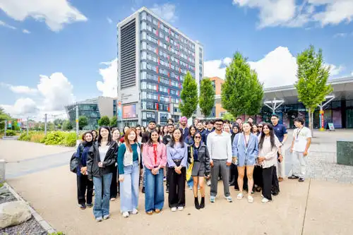 TNE Summer School students 