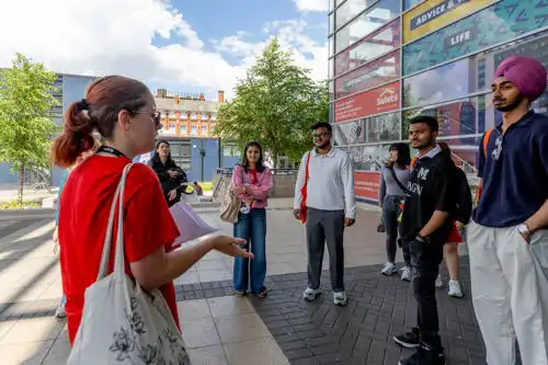 TNE Summer School students 