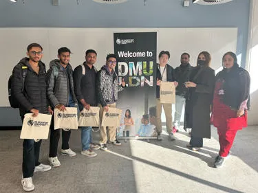 Proud faces, bold futures — DMU London in action