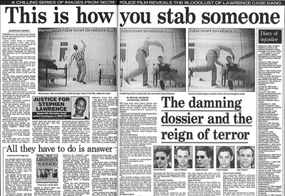 1997 Daily Mail article reporting on the 1994 surveillance footage.