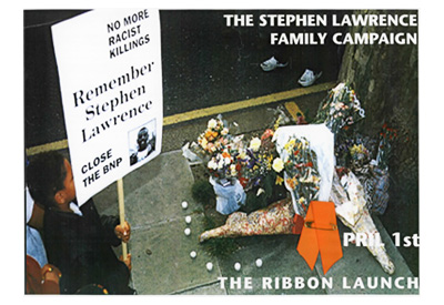 Ribbon Campaign launch leaflet