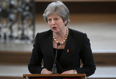 Prime Minister Theresa May announcing the public inquiry into the conduct of undercover police officers since 1968.