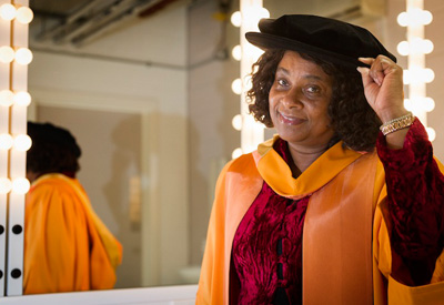 Baroness Lawrence receives an Honorary Degree from DMU