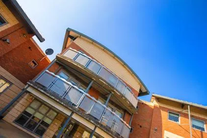 Bede Hall courtyard exterior