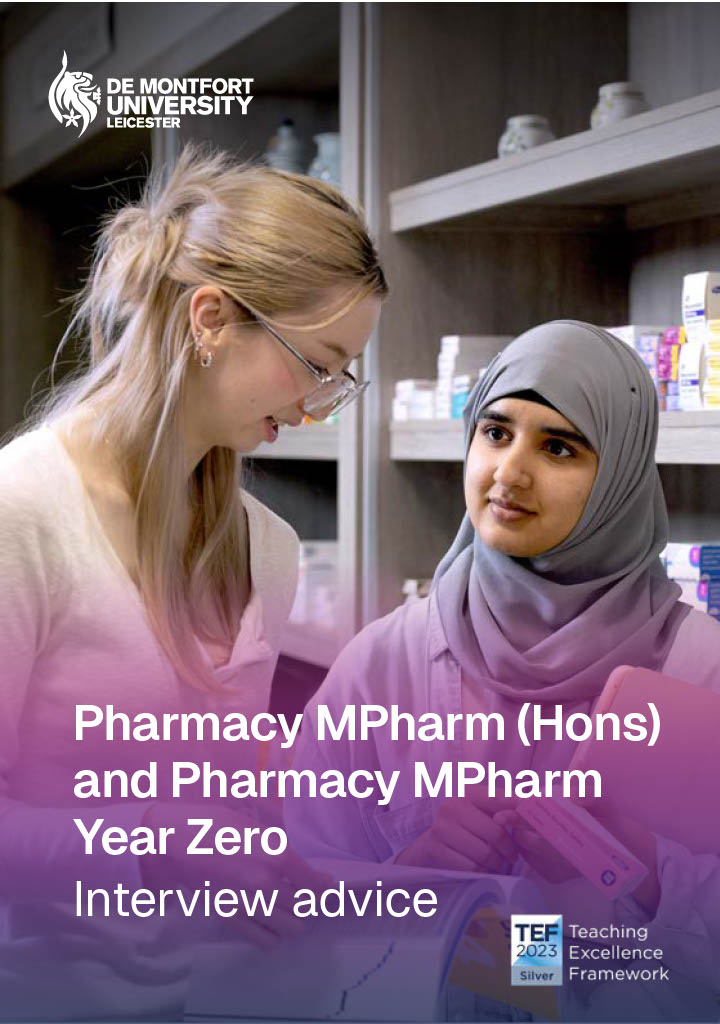 Pharmacy MPharm and MPharm Year Zero interview guide