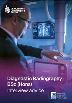 Diagnostic Radiography BSc (Hons) interview guide